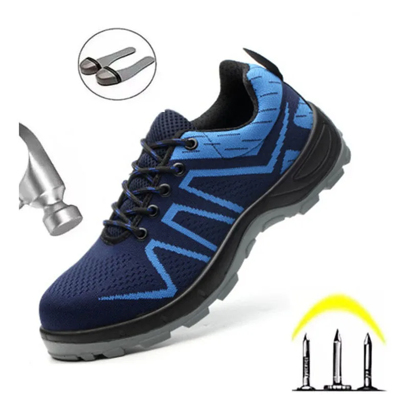 New Work Safety Shoes Jelly bottom Men's Vulcanized Shoes Protective Boots Light Breathable Anti-Smashing and Anti-Piercing
New Work Safety Shoes Jelly bottom Men's Vulcanized Shoes Protective Boots Light Breathable Anti-Smashing and Anti-Piercing