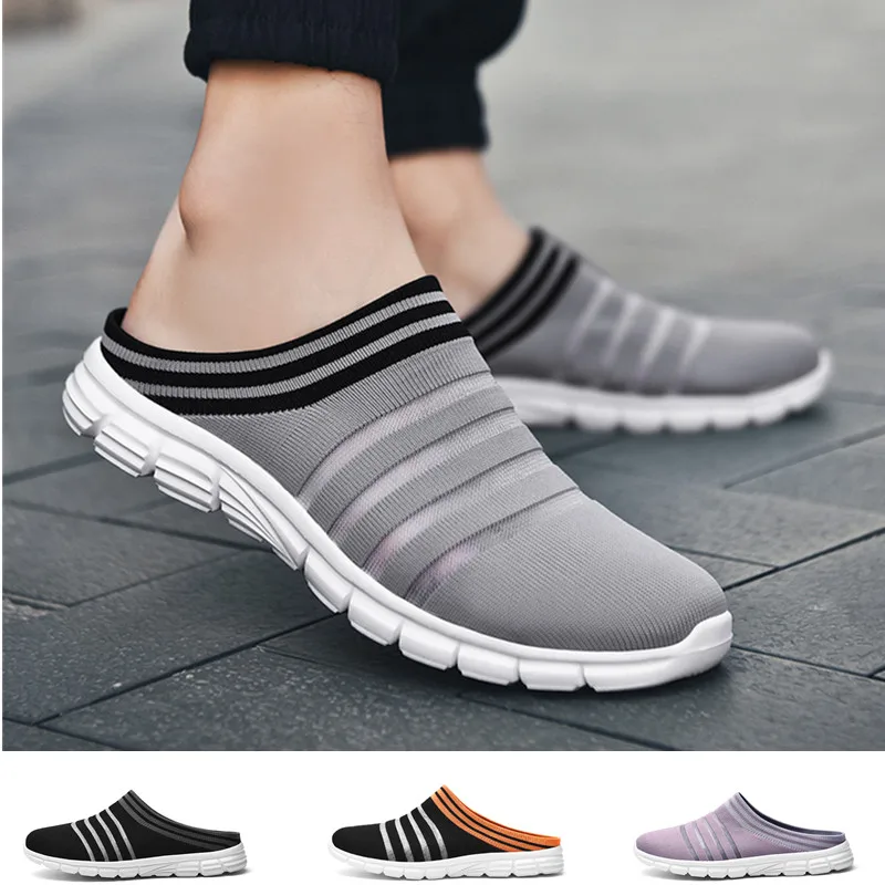 Summer Men Outdoor Sandals Lightweight Breathable Slip-on Casual Women Indoor Slippers Soft and Anti-slip Mesh Upper Sneakers
Summer Men Outdoor Sandals Lightweight Breathable Slip-on Casual Women Indoor Slippers Soft and Anti-slip Mesh Upper Sneakers
