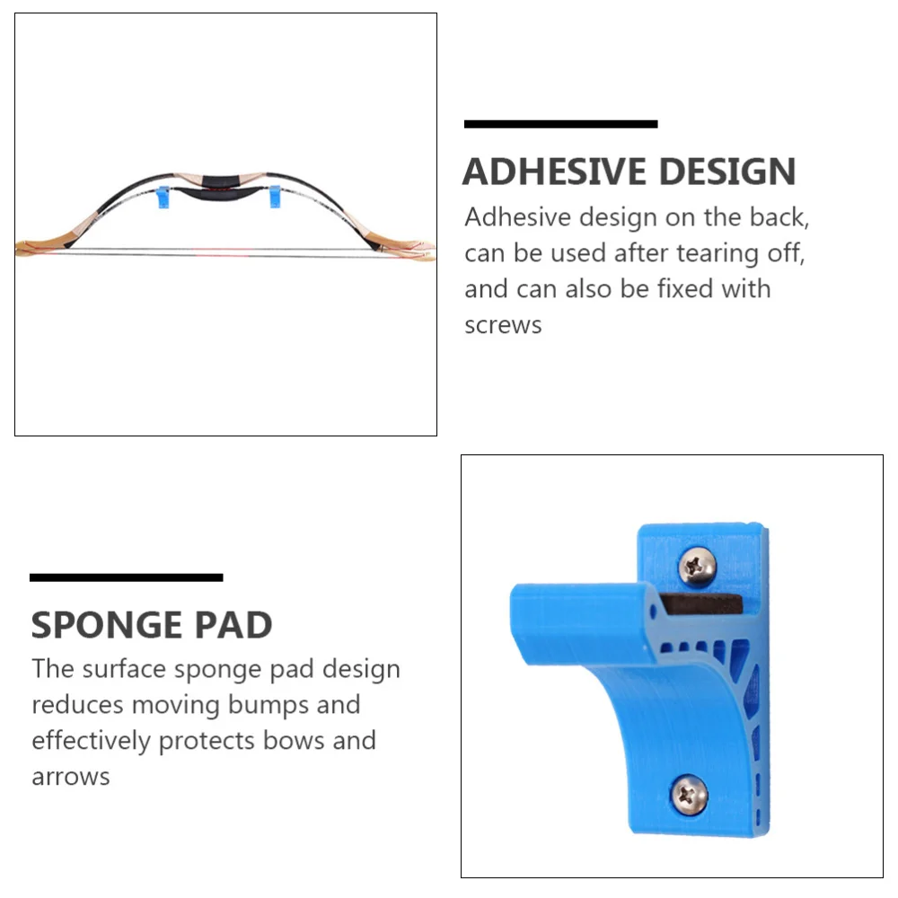 1 Pair Bow Stand Recurve Bow Holder Wall Mount Bow Bracket Archery Accessories
1 Pair Bow Stand Recurve Bow Holder Wall Mount Bow Bracket Archery Accessories