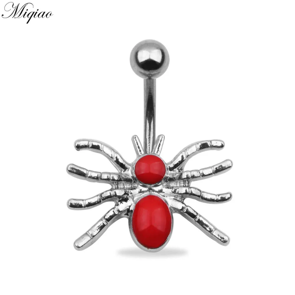 Miqiao 1pcs Hot New Product Stainless Steel Hypoallergenic Red Spider Belly Button Body Exquisite Piercing Jewelry
Miqiao 1pcs Hot New Product Stainless Steel Hypoallergenic Red Spider Belly Button Body Exquisite Piercing Jewelry