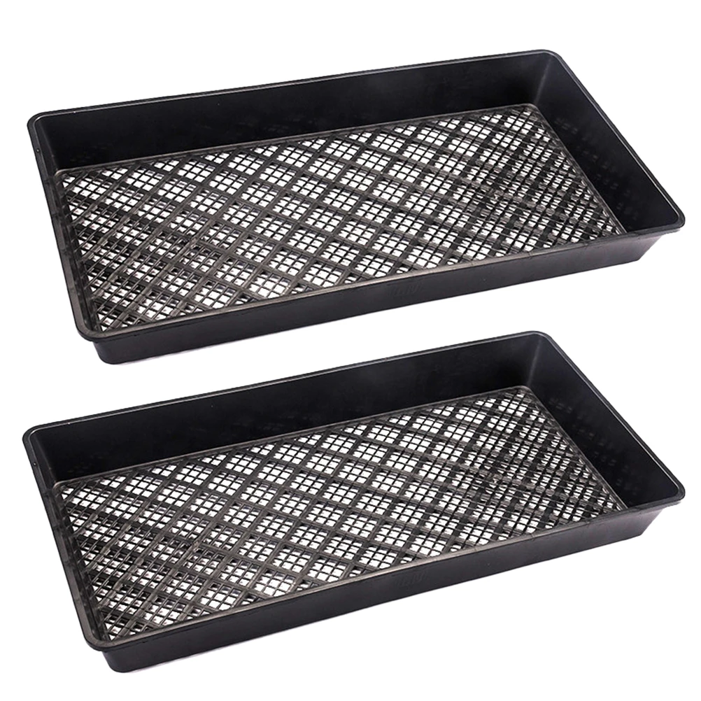 Plastic Seedling Tray Seed Starters Growing Trays Mesh Bottom for Microgreens Soil Blocks Wheatgrass with High Hardness
Plastic Seedling Tray Seed Starters Growing Trays Mesh Bottom for Microgreens Soil Blocks Wheatgrass with High Hardness