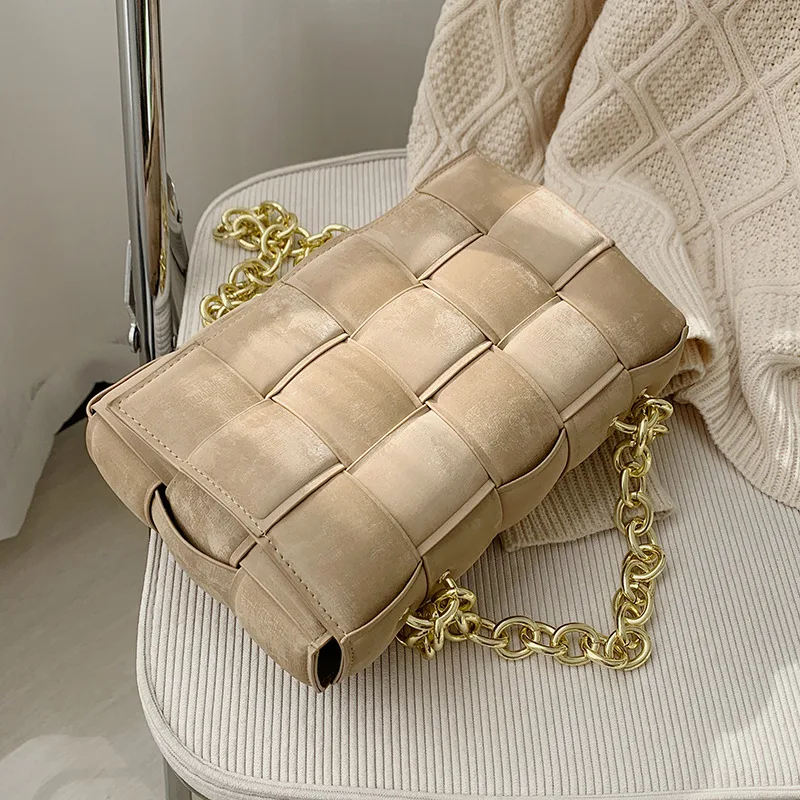 Nubuck Leather Weave Crossbody Bag for Lady New PU Leather Women's Designer Handbag Square Shoulder Messenger Bag Female
Nubuck Leather Weave Crossbody Bag for Lady New PU Leather Women's Designer Handbag Square Shoulder Messenger Bag Female