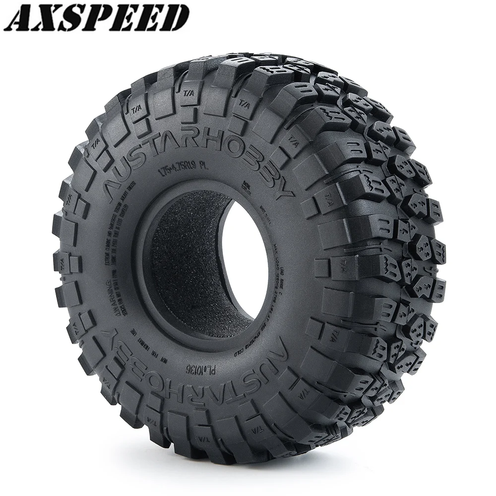 Резиновые шины AXSPEED 1,9 дюйма, колесные шины 120 мм для 1:10 Axial SCX10 II 90046 RC Rock Crawler Car Wheels Parts
Резиновые шины AXSPEED 1,9 дюйма, колесные шины 120 мм для 1:10 Axial SCX10 II 90046 RC Rock Crawler Car Wheels Parts