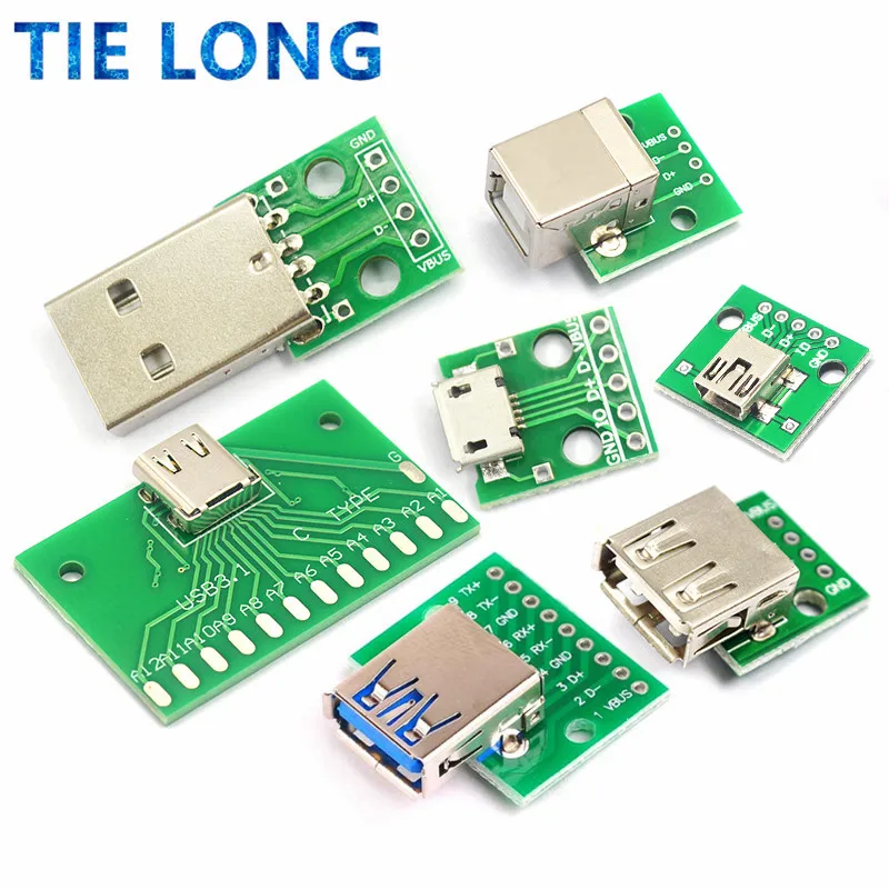5 шт. Micro Mini USB A Male USB 2,0 3,0 A Female USB B разъем интерфейса до 2,54 мм DIP PCB конвертер адаптер коммутационная плата
5 шт. Micro Mini USB A Male USB 2,0 3,0 A Female USB B разъем интерфейса до 2,54 мм DIP PCB конвертер адаптер коммутационная плата