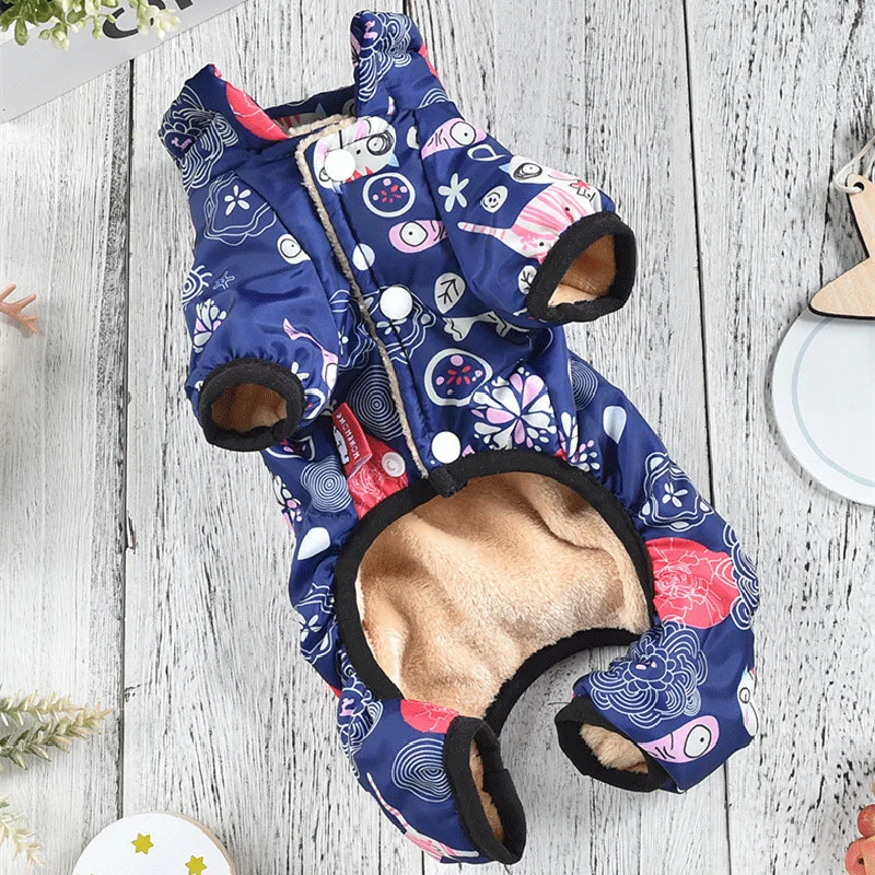 Pet Winter Clothes Small Dog Costume Jumpsuit Warm Puppy Coat Garment Yorkshire Terrier Pomeranian Poodel Bichon Clothing Outfit
Pet Winter Clothes Small Dog Costume Jumpsuit Warm Puppy Coat Garment Yorkshire Terrier Pomeranian Poodel Bichon Clothing Outfit