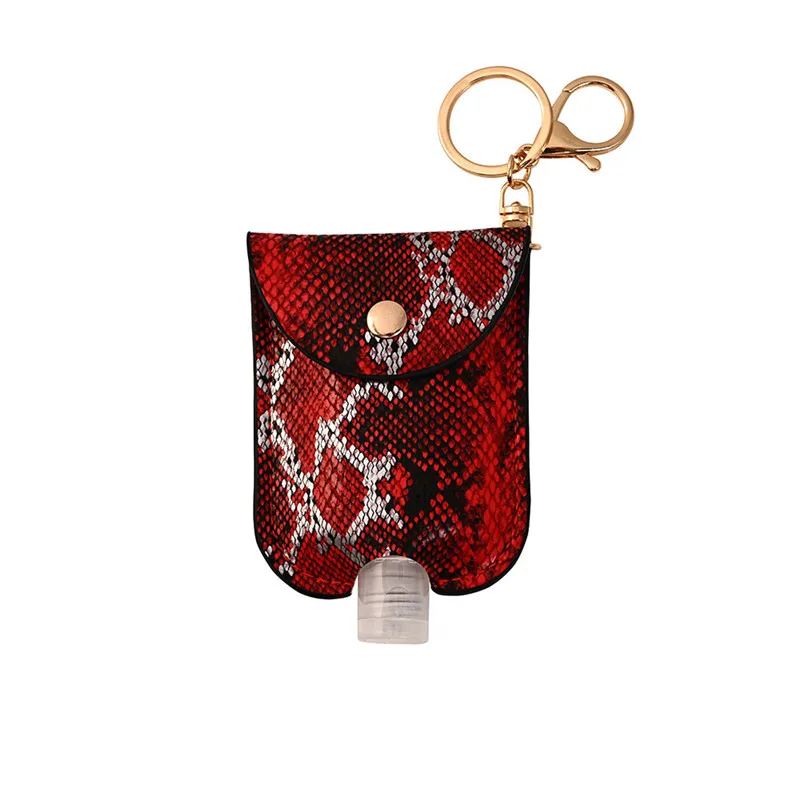 Leopard Snake Pattern Hand Sanitizer Leather Case Keychain Key Holder Travel Bottle Refillable Reusable Bottles Keychain Carrier
Leopard Snake Pattern Hand Sanitizer Leather Case Keychain Key Holder Travel Bottle Refillable Reusable Bottles Keychain Carrier