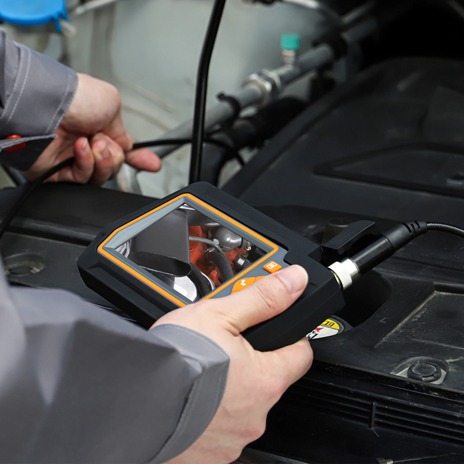 Industrial Endoscopes with 4.3 Inch IPS Screen 10M/32.8FT Hose 1080P Borescope Inspection Camera with 8 Adjustable LEDs Lights
Industrial Endoscopes with 4.3 Inch IPS Screen 10M/32.8FT Hose 1080P Borescope Inspection Camera with 8 Adjustable LEDs Lights