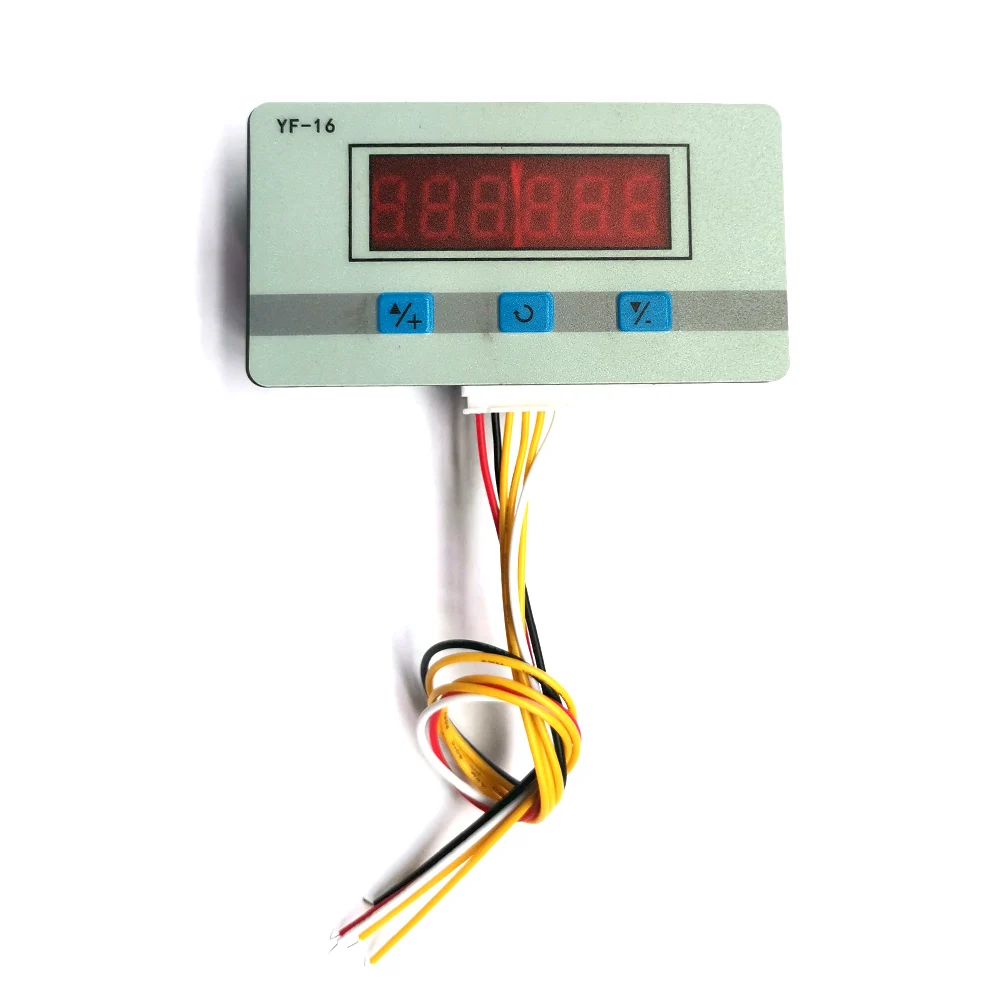 Mini LED Digital Counter Module DC/AC5V~24V Electronic Totalizer with NPN and PNP Signal Interface 1~999999 Times Counting Range
Mini LED Digital Counter Module DC/AC5V~24V Electronic Totalizer with NPN and PNP Signal Interface 1~999999 Times Counting Range