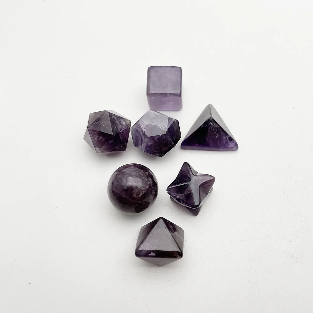 Natural stone fashion Amethysts Melkaba Energy crystal Cubic crystal Retro Reiki Healing gemstone Energy Crystal Amulet 7pc
Natural stone fashion Amethysts Melkaba Energy crystal Cubic crystal Retro Reiki Healing gemstone Energy Crystal Amulet 7pc