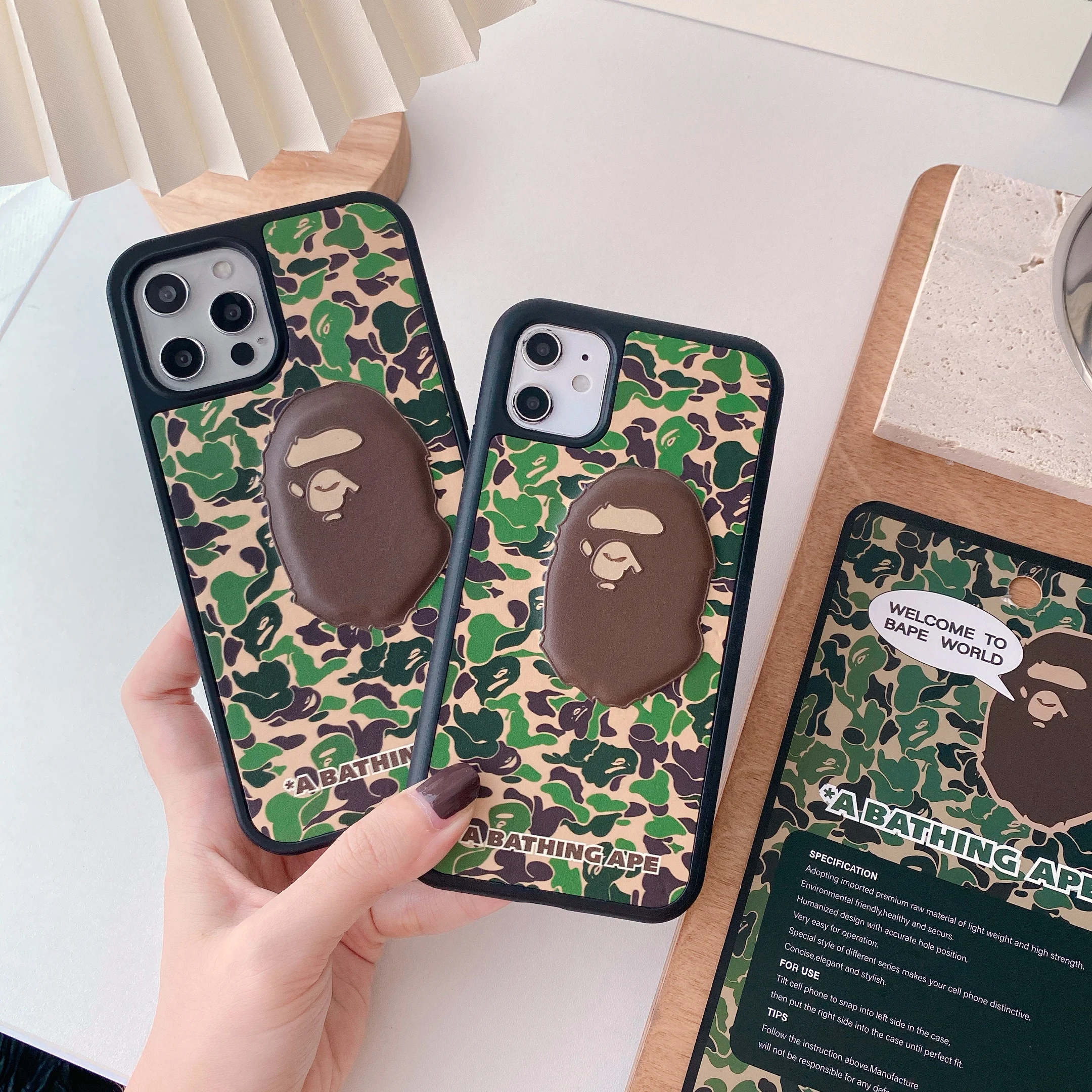 Trendy Fashion IPhone12Promax Is Suitable For Apple 11Mini Ape-Man Mobile Phone Case 7P Leather Personality XS New XR
Trendy Fashion IPhone12Promax Is Suitable For Apple 11Mini Ape-Man Mobile Phone Case 7P Leather Personality XS New XR