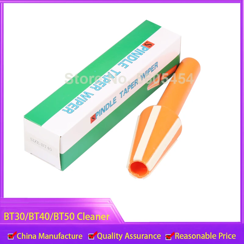 Wipe Cleaner 1pcs BT30 BT40 BT50 Spindle Taper Wiper CNC Spindle Taper Collet Holder Brush Cleaning Used on CNC Milling Machin
Wipe Cleaner 1pcs BT30 BT40 BT50 Spindle Taper Wiper CNC Spindle Taper Collet Holder Brush Cleaning Used on CNC Milling Machin
