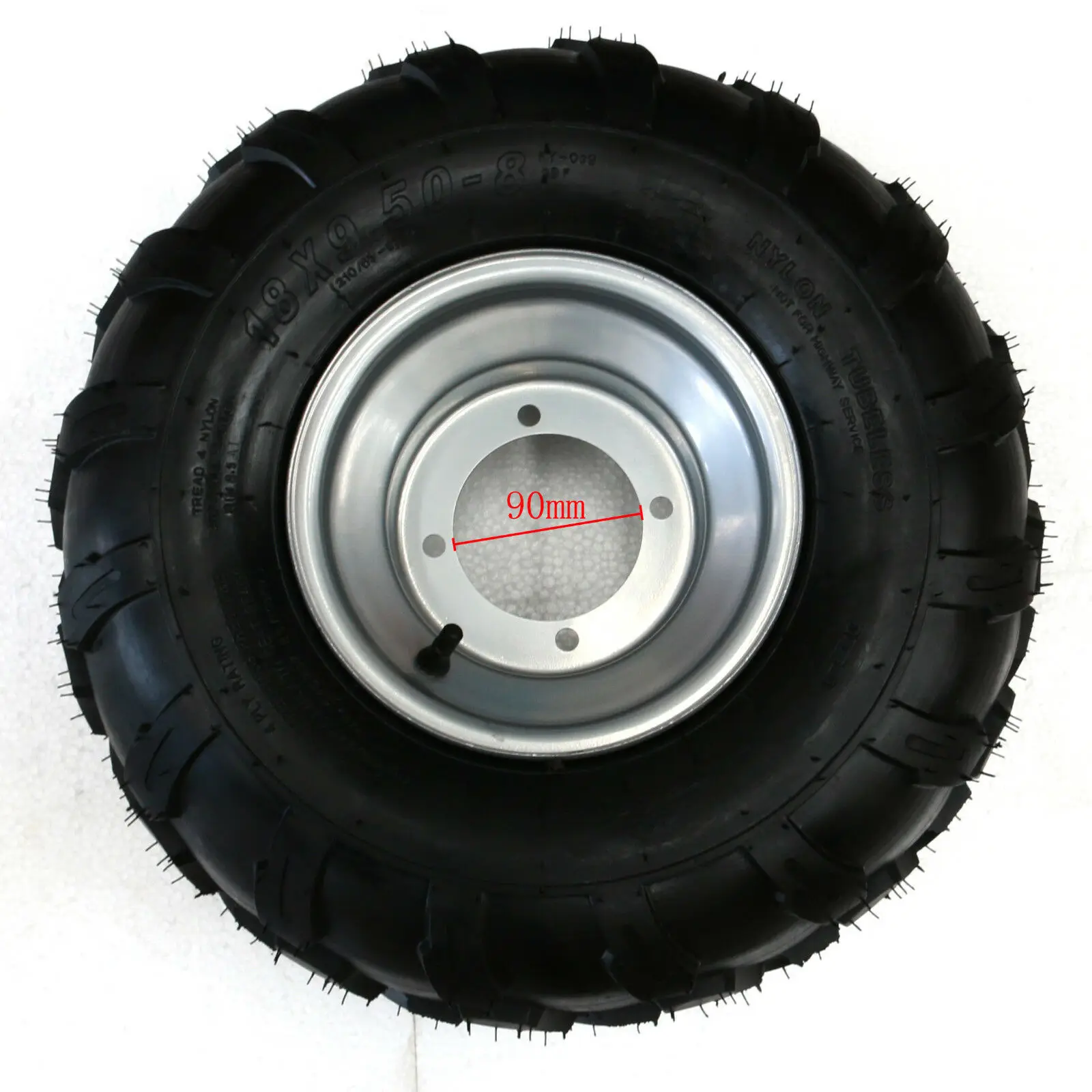 

Колесо колесо 18x9.5-8 18x9,5x8, колесо 8 дюймов, обод 125 куб. См, четырехъядерный карт BAJA, левый/правый