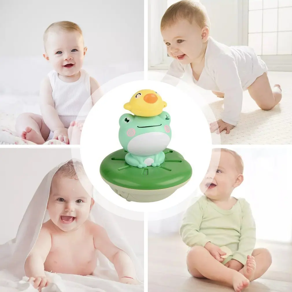 Kids Bath Toys Electric Spray Water Floating Rotation Green Forg Sprinkler Toy Shower Game For Children Kid Swimming Bathroom
Kids Bath Toys Electric Spray Water Floating Rotation Green Forg Sprinkler Toy Shower Game For Children Kid Swimming Bathroom
