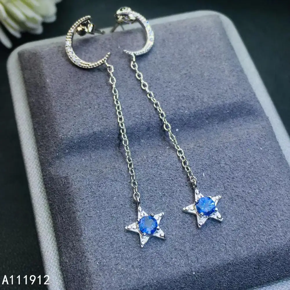 KJJEAXCMY fine jewelry natural sapphire 925 sterling silver women earrings support test beautiful
KJJEAXCMY fine jewelry natural sapphire 925 sterling silver women earrings support test beautiful