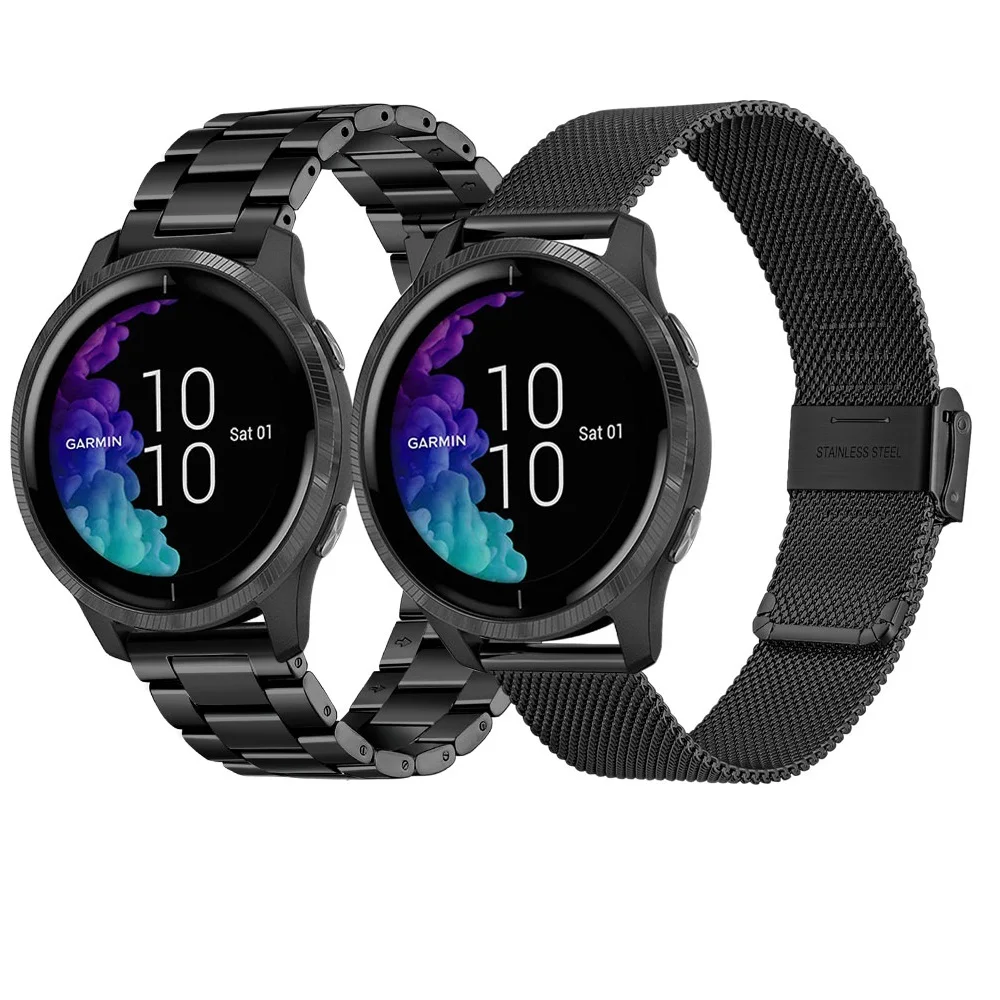 18MM 20MM 22MM Metal Wrist Strap For Garmin Vivoactive 3 4 Smart Watch Band Stainless Steel Bracelet For Vivoactive4 4 4S Correa
18MM 20MM 22MM Metal Wrist Strap For Garmin Vivoactive 3 4 Smart Watch Band Stainless Steel Bracelet For Vivoactive4 4 4S Correa