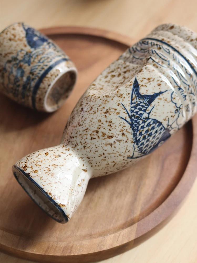 Japanese ceramic sake wine set white yellow spirit flagon pot retro small wine cup suit antique separator tradition wineware
Japanese ceramic sake wine set white yellow spirit flagon pot retro small wine cup suit antique separator tradition wineware