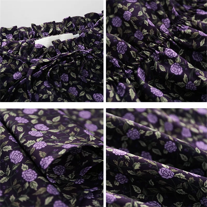 2021 New Dress High Waist Long Sleeve Short-Height Retro Platycodon Grandiflorum French Floral Dress Female Spring Autumn
2021 New Dress High Waist Long Sleeve Short-Height Retro Platycodon Grandiflorum French Floral Dress Female Spring Autumn