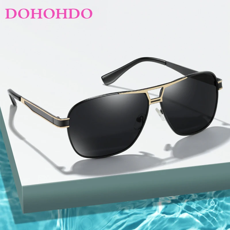 DOHOHDO Quality Polarized Glasses Men Driving Pilot Vintage Sun Glasses Brand Designer Male Black Sunglasses For Women UV400
DOHOHDO Quality Polarized Glasses Men Driving Pilot Vintage Sun Glasses Brand Designer Male Black Sunglasses For Women UV400
