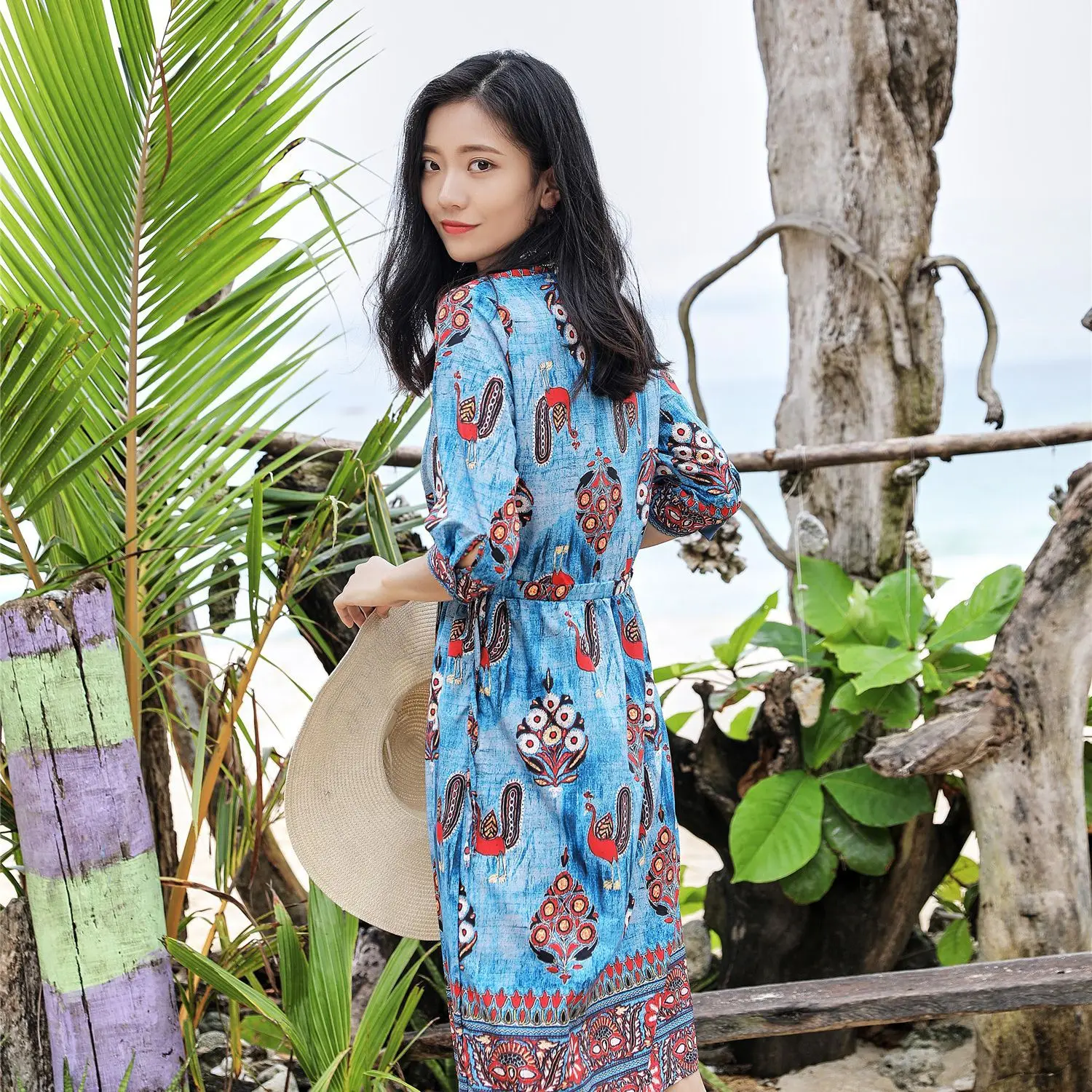 Роскошное летнее платье в этническом стиле Boho, женское винтажное платье с цветочным принтом, элегантные пляжные длинные платья, Vestido Mujer, жен...
Роскошное летнее платье в этническом стиле Boho, женское винтажное платье с цветочным принтом, элегантные пляжные длинные платья, Vestido Mujer, жен...