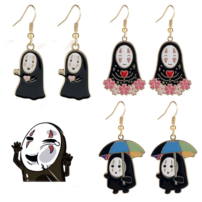 Japanese Anime Miyazaki Hayao Kawaii Earring Cartoon Ghost Spirited Dangle Earrings Women Girl Alloy Drop Earrings Jewelry Acces
Japanese Anime Miyazaki Hayao Kawaii Earring Cartoon Ghost Spirited Dangle Earrings Women Girl Alloy Drop Earrings Jewelry Acces