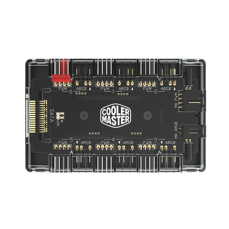 Cooler Master 5V 3pin ARGB Splitter For ASUS GIGABYTE MSI Case Fan RGB Sync Port Expansion Hub Adapter
Cooler Master 5V 3pin ARGB Splitter For ASUS GIGABYTE MSI Case Fan RGB Sync Port Expansion Hub Adapter