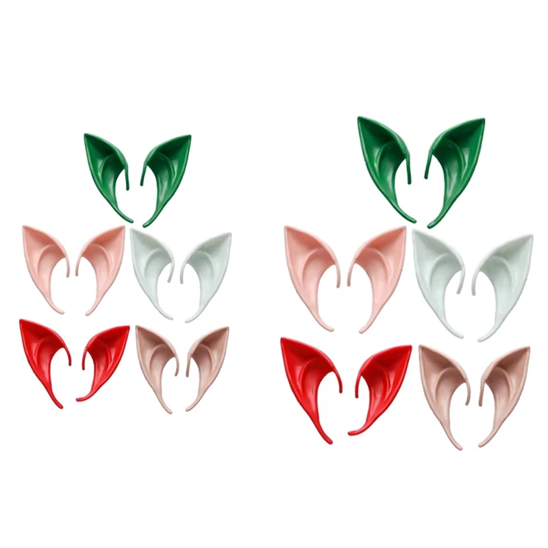 1Pair Elf Ears Halloween False Ears Cosplay Props Latex Soft Pointed Mysterious Fairy Ear Party Supplies
1Pair Elf Ears Halloween False Ears Cosplay Props Latex Soft Pointed Mysterious Fairy Ear Party Supplies