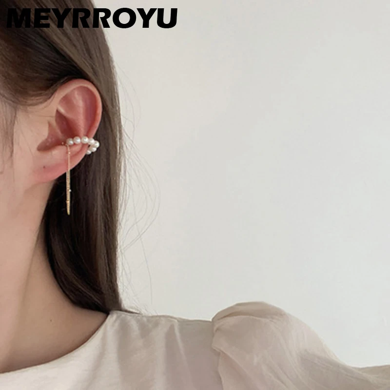Женские серьги-клипсы MEYRROYU, из серебра 925 пробы, с жемчугом, в французском стиле
Женские серьги-клипсы MEYRROYU, из серебра 925 пробы, с жемчугом, в французском стиле