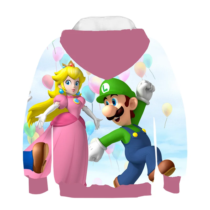 3 To 14 Years Game Kids Hoodies Mario Bros 3D Printed Hoodies Sweatshirt Boys Girls Outerwear Jacket Coat Children Clothing
3 To 14 Years Game Kids Hoodies Mario Bros 3D Printed Hoodies Sweatshirt Boys Girls Outerwear Jacket Coat Children Clothing