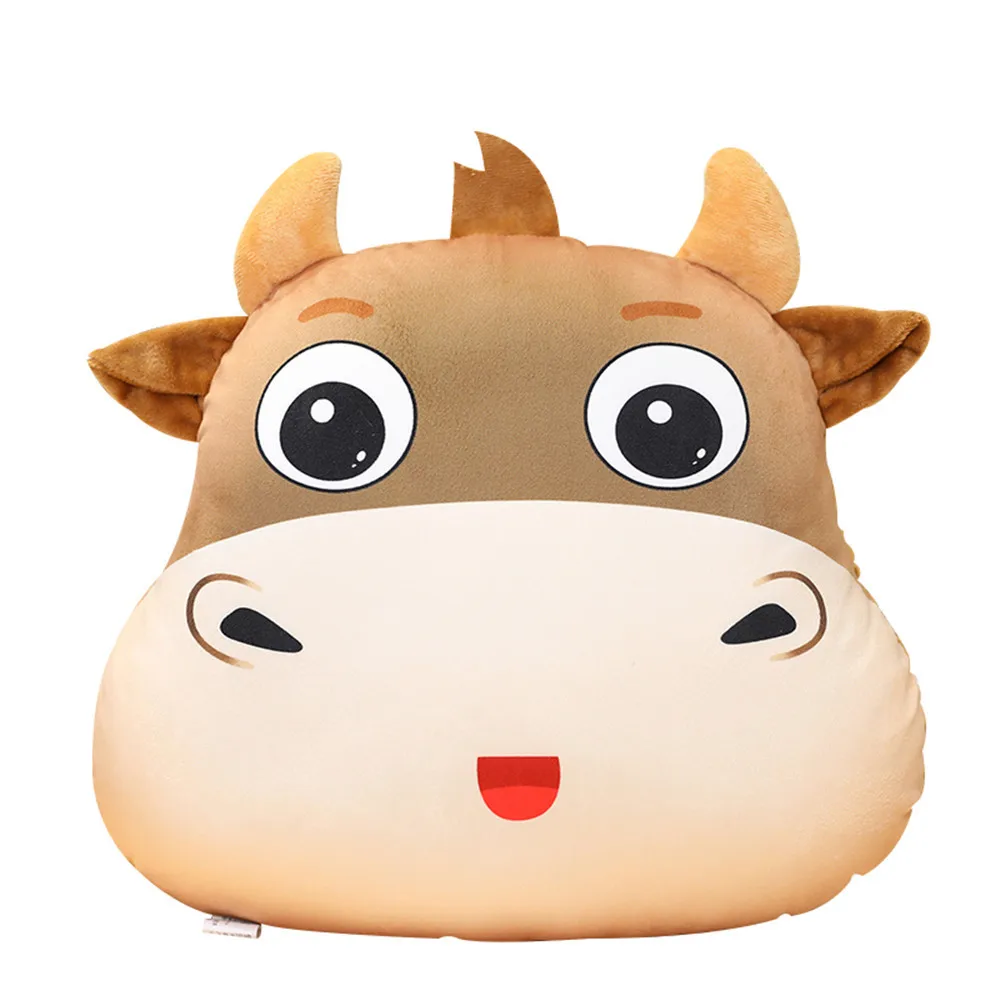 New Cow Plush Pillow Toys Sofa Cushio Cartoon Cattle Pillow Stuffed Animal Doll Sleep Cushion Kids Gift 40/55cm
New Cow Plush Pillow Toys Sofa Cushio Cartoon Cattle Pillow Stuffed Animal Doll Sleep Cushion Kids Gift 40/55cm