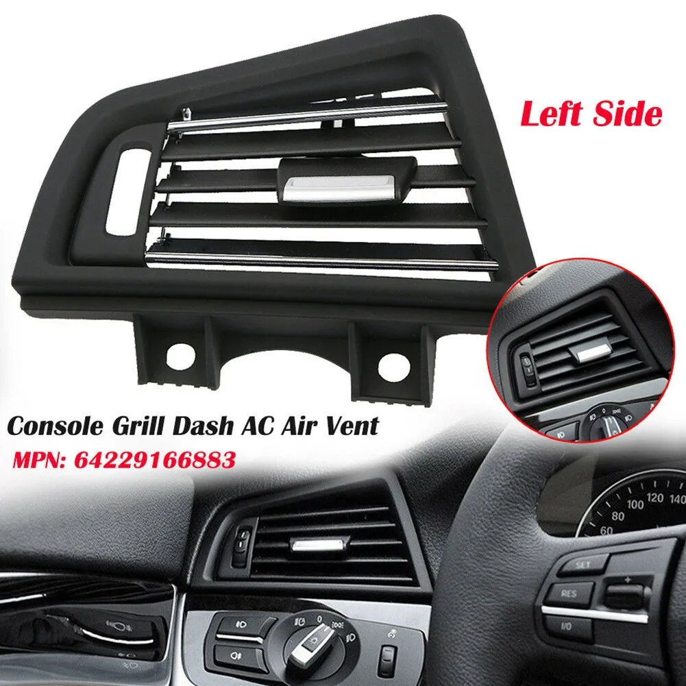 1pc Left Driver Console Grill Dash AC Air Vent Air Conditioning Vent Panel Grille Burner Filter For 5 Series 520 523 525 528 535
1pc Left Driver Console Grill Dash AC Air Vent Air Conditioning Vent Panel Grille Burner Filter For 5 Series 520 523 525 528 535