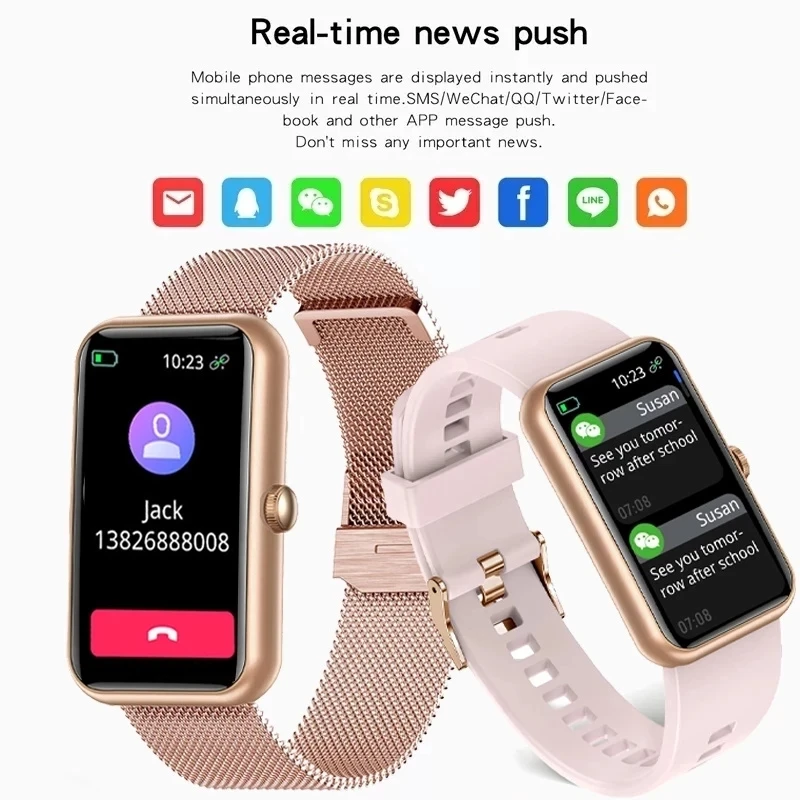 2021 смарт-браслет Huawei женские часы с шагомером измерение кровяного давления и