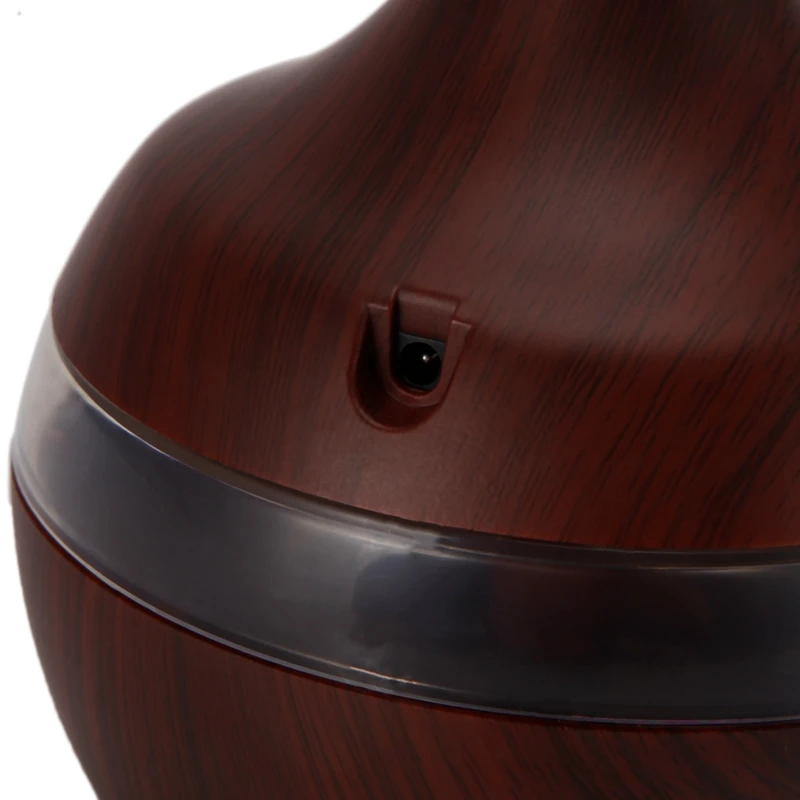 Usb 300Ml Aroma Humidifier Aromatherapy Wood Grain 7 Color Led Lights Electric Aromatherapy Essential Oil Aroma Diffuser