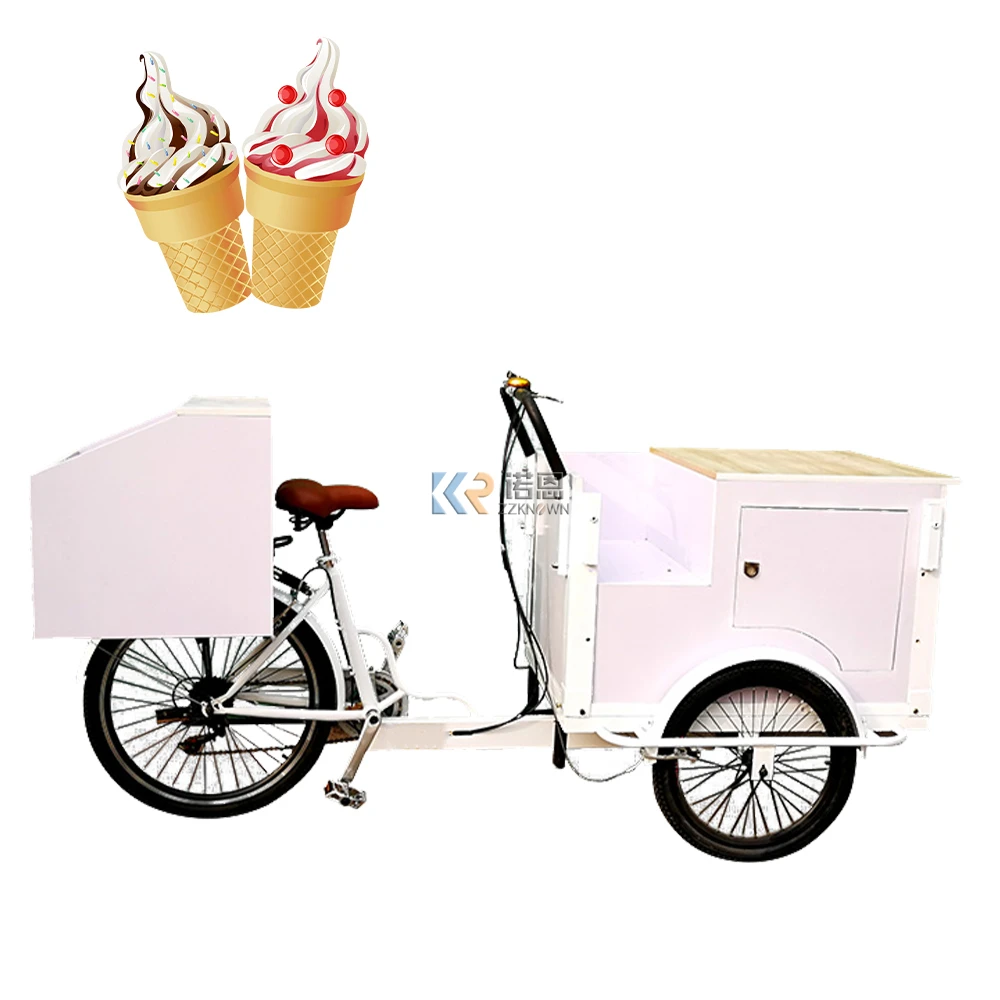 Cheap Ice Cream Bike Food Vending Carts for Sale Electric Van Bicycle Pedal Cycle Reverse Catering Cart
Cheap Ice Cream Bike Food Vending Carts for Sale Electric Van Bicycle Pedal Cycle Reverse Catering Cart