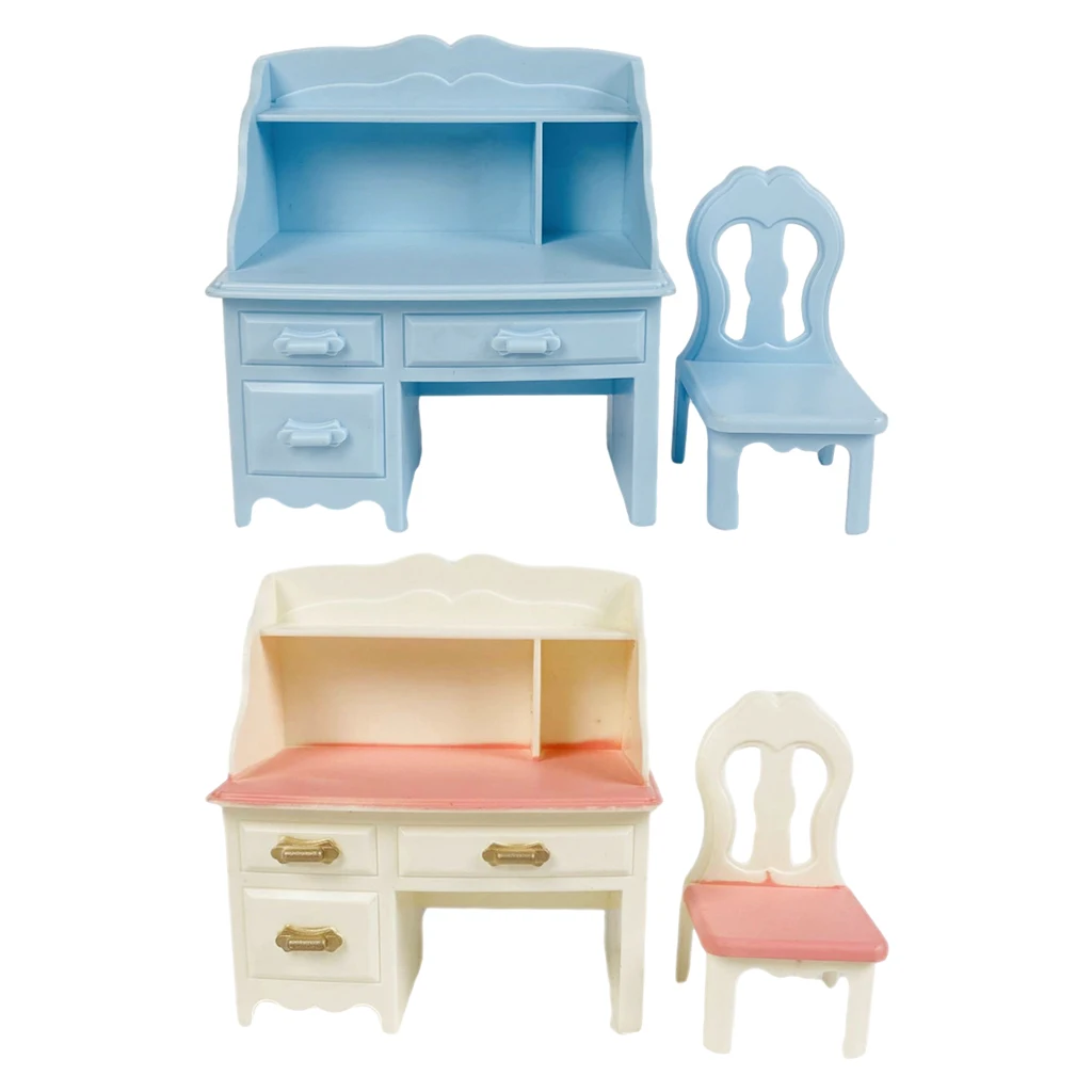 ABS Plastic Doll Furniture Children's Room Study Desk & Stool Furniture Set for OB11 Dolls Accessory
ABS Plastic Doll Furniture Children's Room Study Desk & Stool Furniture Set for OB11 Dolls Accessory