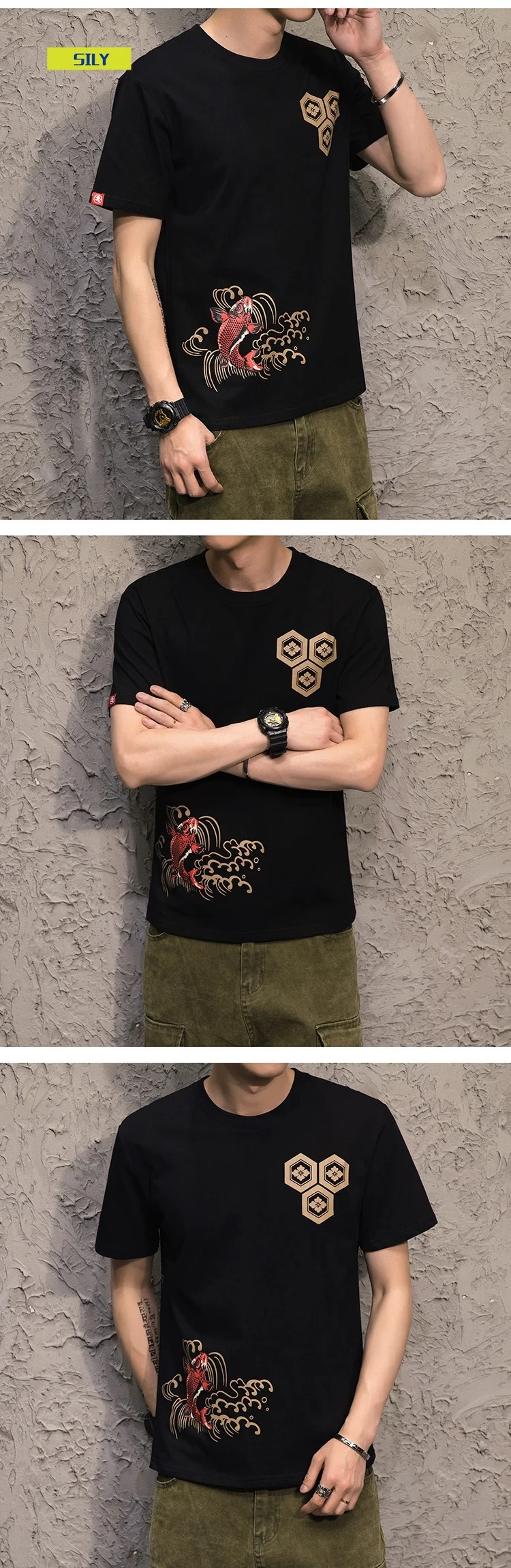 2021 New Japanese Print Short Sleeve T Shirt Men tshirt Male Summer Cotton Tee Shirt Casual Tops Fashion M-5XL Clothing
2021 New Japanese Print Short Sleeve T Shirt Men tshirt Male Summer Cotton Tee Shirt Casual Tops Fashion M-5XL Clothing