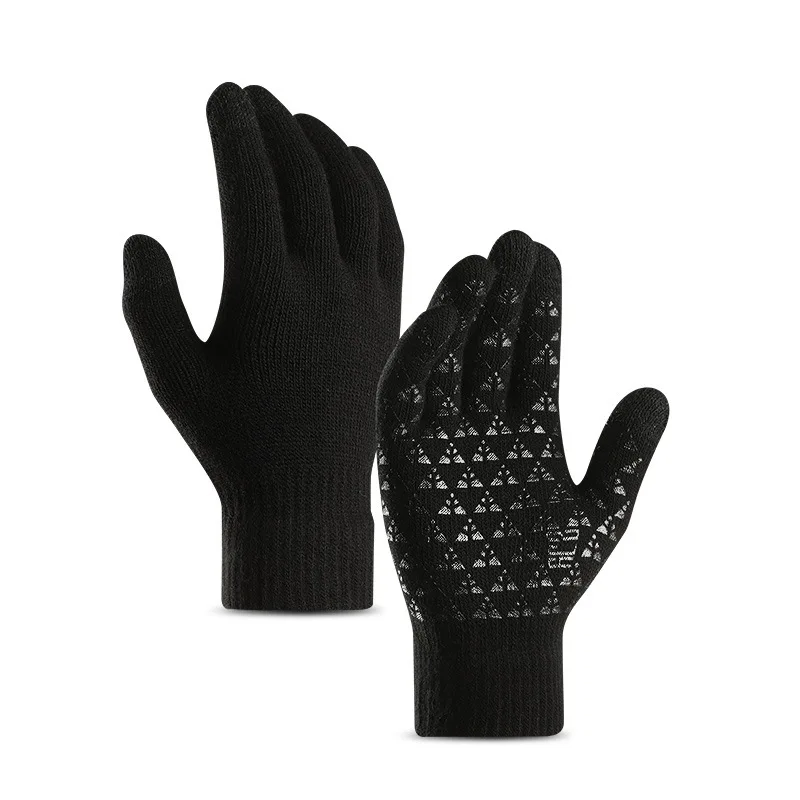 Touch Gloves Men 's Winter Knitted Warm Fleece Lined Anti-Slip Riding Student Couple Thick Wool Men 's And Women 's Gloves
Touch Gloves Men 's Winter Knitted Warm Fleece Lined Anti-Slip Riding Student Couple Thick Wool Men 's And Women 's Gloves