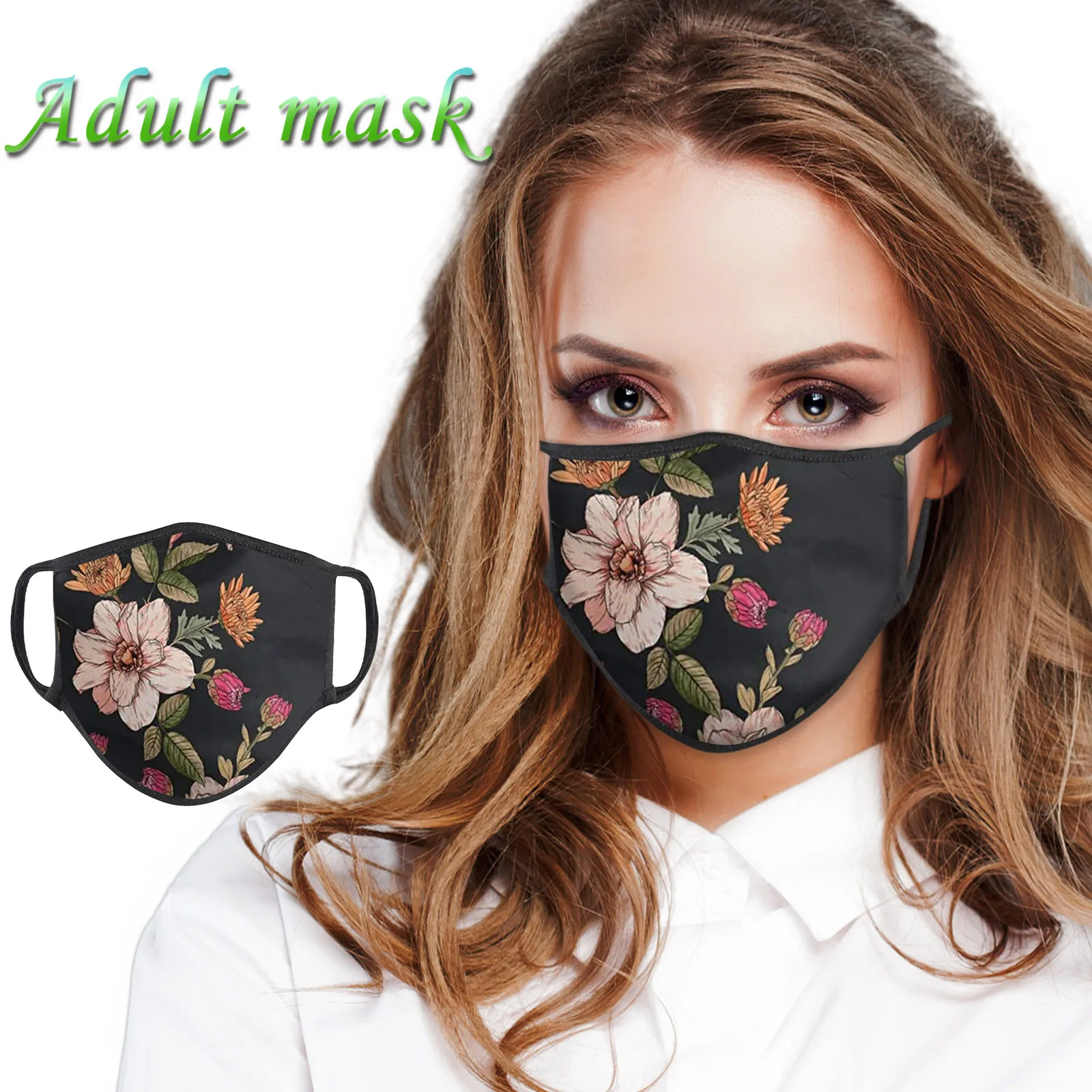mscara masque Mask Fast delivery Masque Headband Fashion Adult Washable Floral Printing Adjustable Breathable Masks Maske
mscara masque Mask Fast delivery Masque Headband Fashion Adult Washable Floral Printing Adjustable Breathable Masks Maske