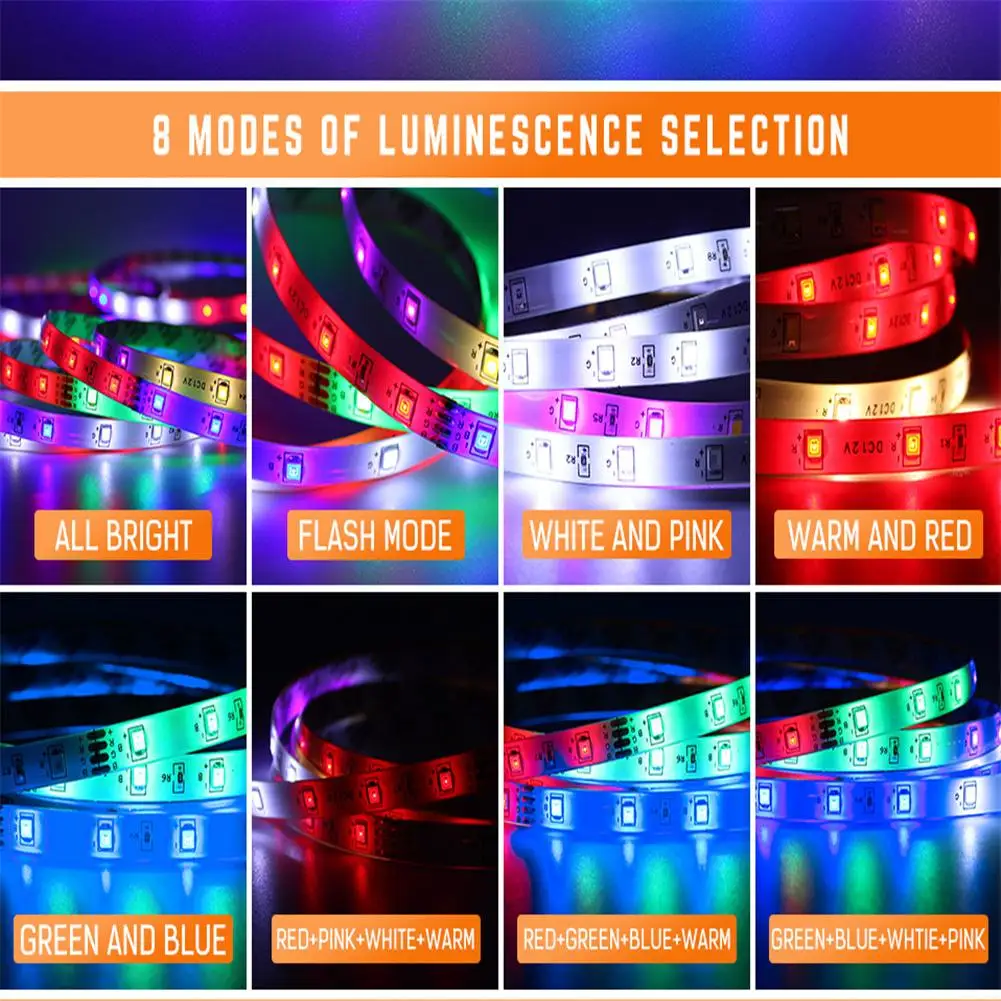 5m Led Light Bar SMD2835 Remote Control RGB Lamp String Holiday Home Decoration Lights Christmas lights
5m Led Light Bar SMD2835 Remote Control RGB Lamp String Holiday Home Decoration Lights Christmas lights