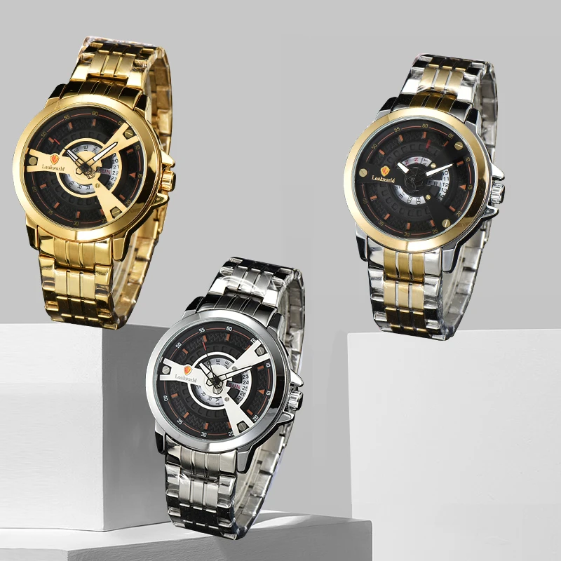 LOOKWORLD Watch Men's Fashion 2021 Stainless Steel Three-dimensional Analogue Quartz Watch Bracelet 01
LOOKWORLD Watch Men's Fashion 2021 Stainless Steel Three-dimensional Analogue Quartz Watch Bracelet 01