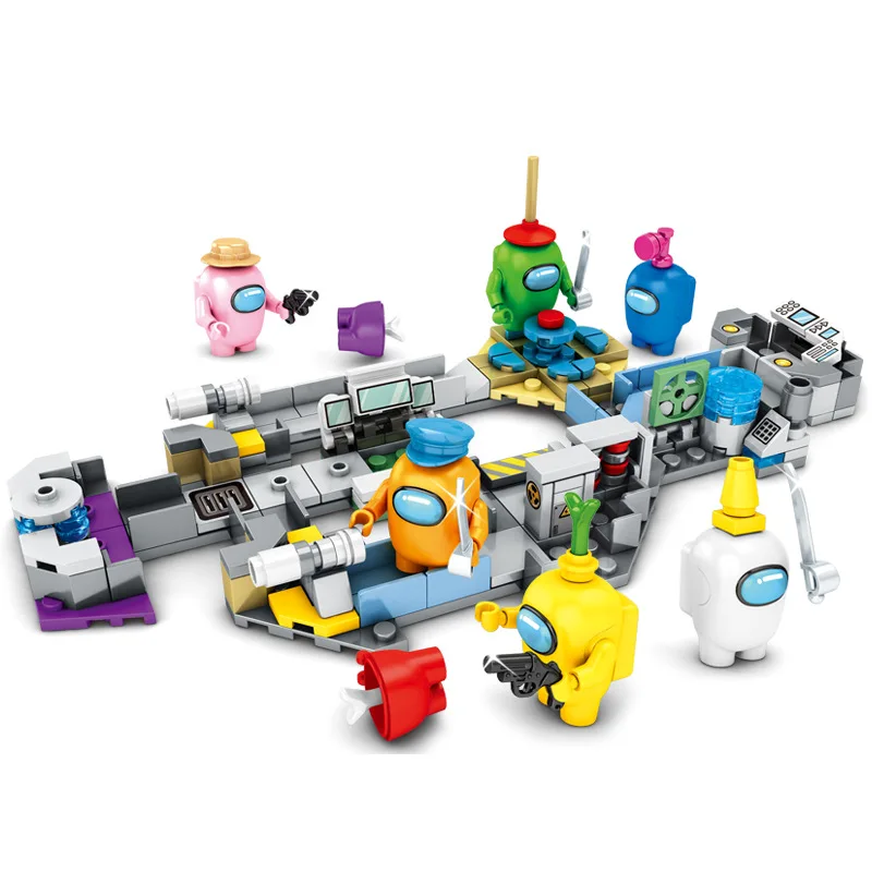 316Pcs Amongs Game Star Space Alien Lime Airship DIY Building Blocks Cute Briks TOY for Child Christmas GIFT
316Pcs Amongs Game Star Space Alien Lime Airship DIY Building Blocks Cute Briks TOY for Child Christmas GIFT