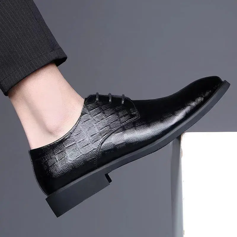 Business formal leather shoes, men's casual men's shoes, British Xinlang Korean wedding shoes men handmade shoes 2021
Business formal leather shoes, men's casual men's shoes, British Xinlang Korean wedding shoes men handmade shoes 2021