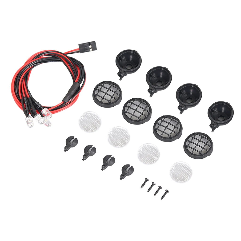 Комплект из 4 светодиосветодиодный с черсветильник и затенением для 1/10 Axial Scx10 RC
Комплект из 4 светодиосветодиодный с черсветильник и затенением для 1/10 Axial Scx10 RC