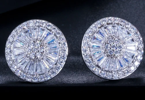 UXN375 Glitter Earring 925 Sterling Silver Zirconia stone Female Engagement Jewelry
UXN375 Glitter Earring 925 Sterling Silver Zirconia stone Female Engagement Jewelry