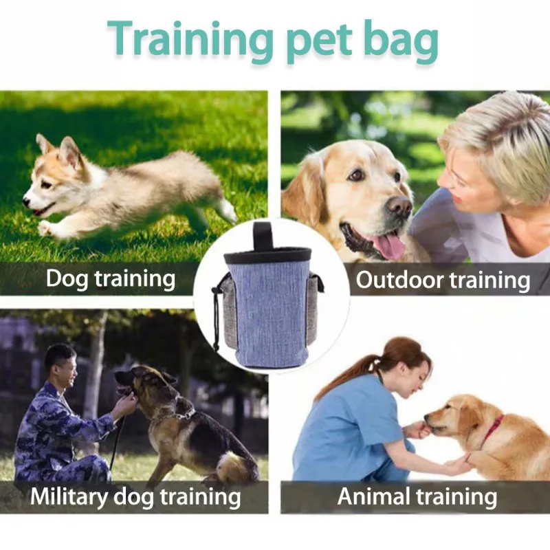 Outdoor Portable Training Dog Snack Bag Large Capacity Dog Food Bag Pets Dog Puppy Obedience Training Treat Bag Pet Products
Outdoor Portable Training Dog Snack Bag Large Capacity Dog Food Bag Pets Dog Puppy Obedience Training Treat Bag Pet Products