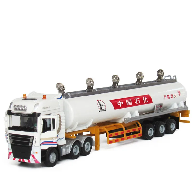 1/50 Scale alloy truck tank large boy gift semi-trailer model simulation diecast engineering children toy collection | Игрушки и хобби