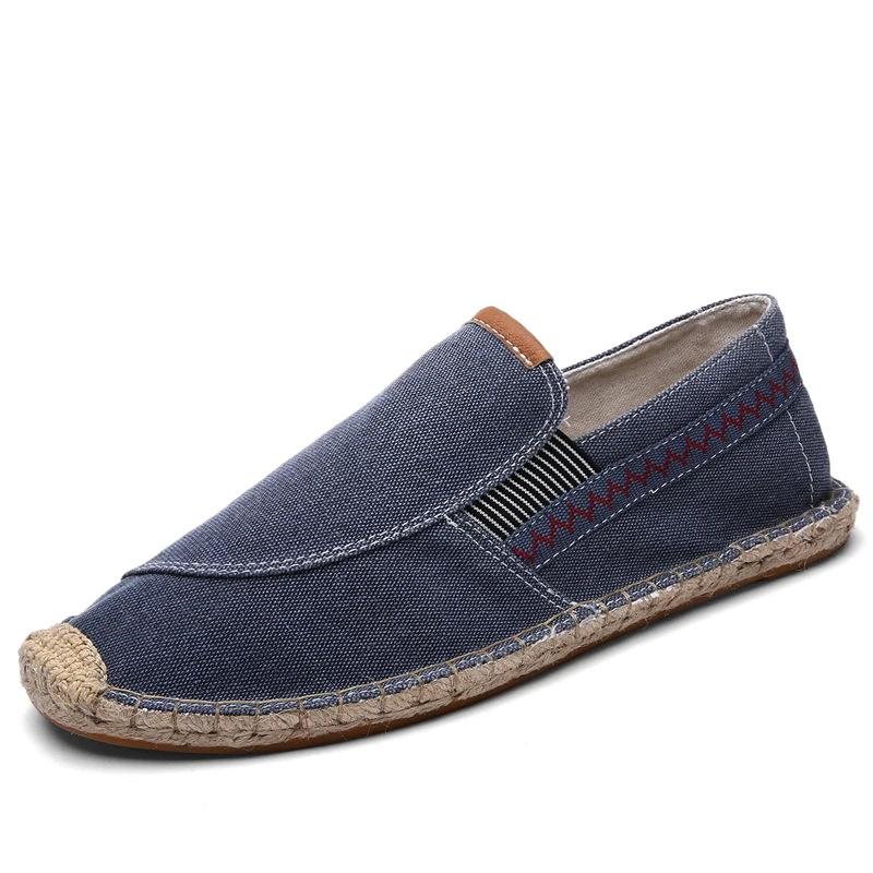 Мужская парусиновая обувь, дышащая Уличная Повседневная обувь, мужские черные удобные лоферы без шнуровки, удобная обувь для вождения 
Мужская парусиновая обувь, дышащая Уличная Повседневная обувь, мужские черные удобные лоферы без шнуровки, удобная обувь для вождения