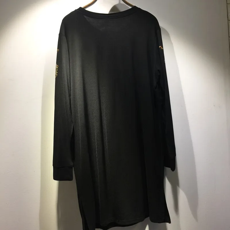 QING MO Women Rhinestone Dress With Beading Women Cartoon Printed Tshirt Dress Black Full Sleeve Knee Length Dress 2021 ZQY1574
QING MO Women Rhinestone Dress With Beading Women Cartoon Printed Tshirt Dress Black Full Sleeve Knee Length Dress 2021 ZQY1574