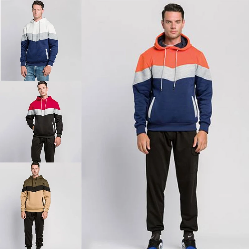 Men Women Winter Long Sleeve Drawstring Hoodies Novelty Color Block Striped Sweatshirt Thicken Lining Casual Loose Sport Pullove
Men Women Winter Long Sleeve Drawstring Hoodies Novelty Color Block Striped Sweatshirt Thicken Lining Casual Loose Sport Pullove