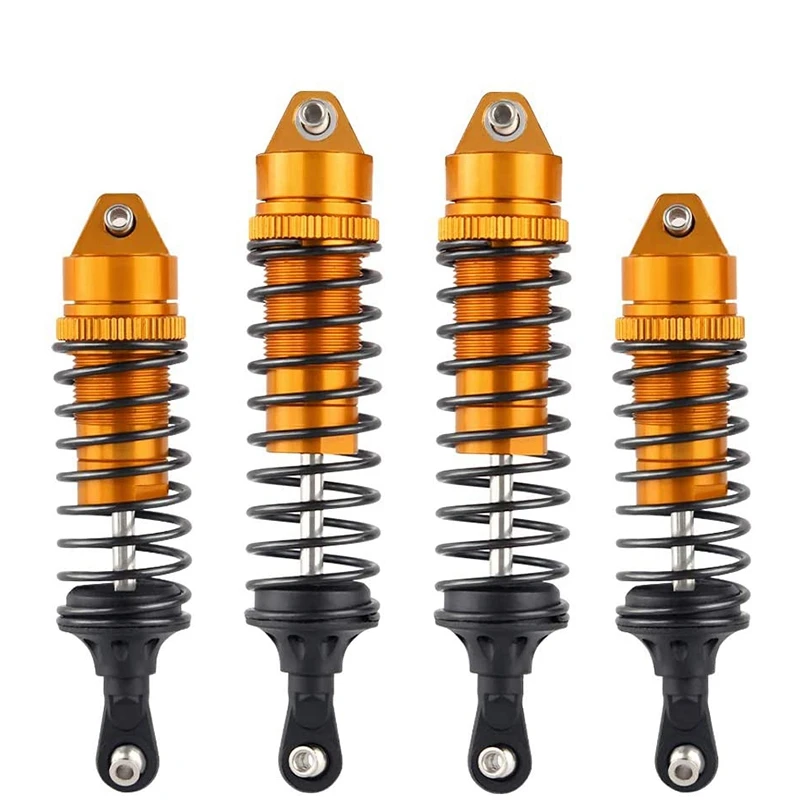 Shock Absorber Front & Rear, Aluminum Alloy Assembled Springs Damper for 1/10 Traxxas Slash 4X4 4WD RC Cars
Shock Absorber Front & Rear, Aluminum Alloy Assembled Springs Damper for 1/10 Traxxas Slash 4X4 4WD RC Cars