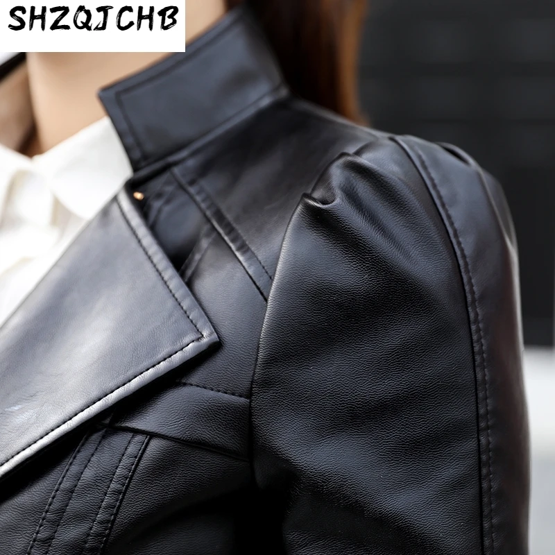 JCHB 2021 Motorcycle PU Leather Jacket Women Plus Size 6XL Spring Short Slim Faux Leather Jackets Outwear jaqueta de couro LX25
JCHB 2021 Motorcycle PU Leather Jacket Women Plus Size 6XL Spring Short Slim Faux Leather Jackets Outwear jaqueta de couro LX25